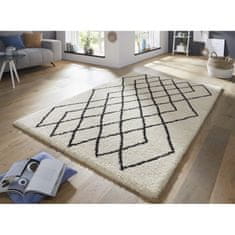 Mint Rugs Kusový koberec Allure 103774 Cream/Black 80x150 cm