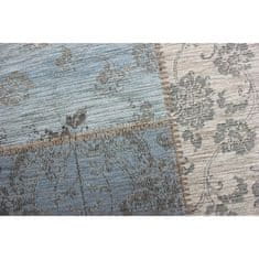 Flair Rugs Kusový koberec Manhattan Patchwork Chenille Duck Egg 155x230 cm