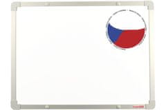 VISION Bílá keramická tabule boardOK 60x45 - ELOX