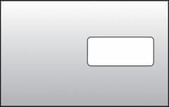 Krpa Obálky C5 samolepicí s krycí páskou - okénko vpravo / 1000 ks