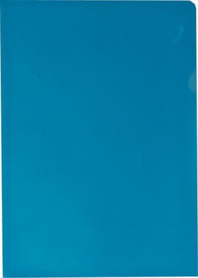 Herlitz Zakládací obal A4 barevný - tvar L / modrá / 100 ks