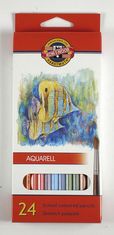 Koh-i-Noor Pastelky aquarelové Mondeluz - 24 barev