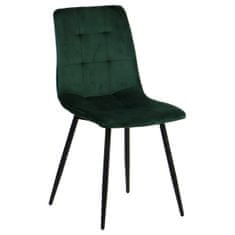 STEMA Židle do obývacího pokoje nebo jídelny CN-6004 zelená