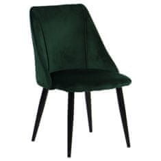 STEMA Židle do obývacího pokoje nebo jídelny CN-6030 zelená
