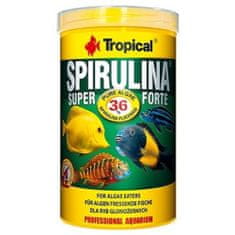 TROPICAL Krmivo pro akvarijní ryby Spirulina Super Forte 250ml /50g vločky