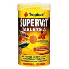 TROPICAL Krmivo pro akvarijní ryby Supervit Tablets A 250ml /150g 