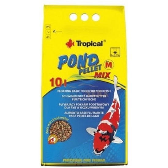 TROPICAL Krmivo pro jezírkové ryby Pond Pellet Mix 10l /1300g