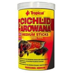 TROPICAL Krmivo pro akvarijní ryby Cichlid+Arowana Medium stick 1000ml /360g 