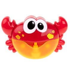Ikonka Pěnová hračka do koupele s generátorem bublinek krab