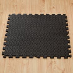 KIK EVA Pěnový koberec 60x60 cm - 4 ks, šedá, KX7463