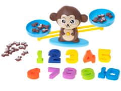WOWO Velká Opice Interaktivní Vzdělávací Stupnice pro Učení Počítání pro Děti