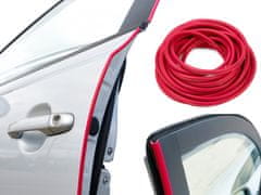 KIK KX6862_4 Ochranná lišta na auto 5m červená