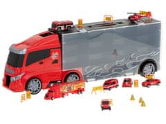 KIK Nákladní auto s hasičskými auty