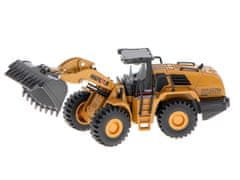 WOWO H-Toys 1813 RC Bagr Buldozer Kovový Model 160, Tlakově Lité, s Dálkovým Ovládáním