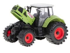 WOWO Zemědělský Traktor s Otevíracími Dveřmi - Modelové Auto pro Sběratele