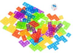 WOWO Strategická Logická Hra Tetris s Barevnými Bloky