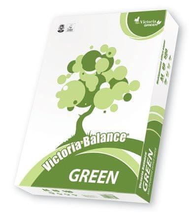 Victoria Xerografický papír, recyklovaný, A4, 80g, "Balance Green"