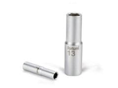 Fortum Hlavice nástrčná (4700519) hlavice nástrčná prodloužená, 1/2&quot;, 19mm, L 77mm, 61CrV5