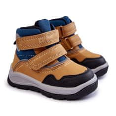 Dětské fleecové boty na suchý zip Camel Tweety velikost 22