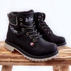 Lee Cooper Dětské boty Trapper LCJ-22-01-1491 Black velikost 35