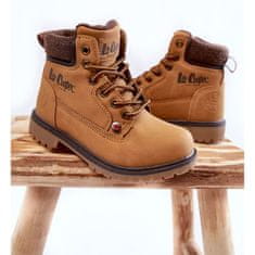 Lee Cooper Dětské boty Trapper LCJ-22-01-1490 Camel velikost 34