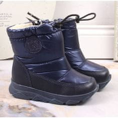 Dívčí sněhové boty zateplené velikost 21