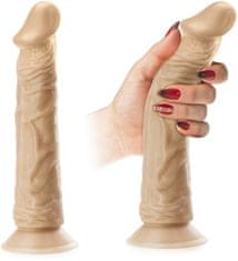 XSARA Pružné dildo na přísavce zaručuje realistické prožitky - 78945171