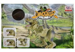 Dinosaurus Tyranosaurus Rex dobíjecí hnědý