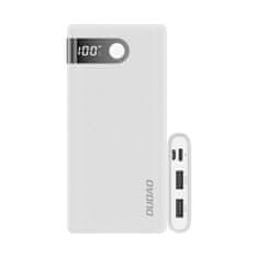 DUDAO K9Pro powerbanka 10000mAh s LED displejem White