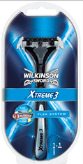 Wilkinson Sword Holící strojek Wilkinson Xtreme3 System + 1 náhrada