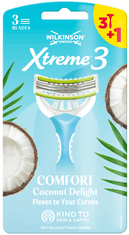 Wilkinson Sword Wilkinson Xtreme3 Sensitive Comfort Coconut dámský