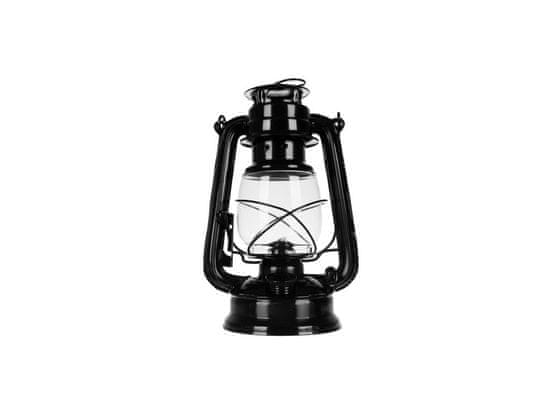 ISO 20683 Petrolejová lampa 24 cm, černá