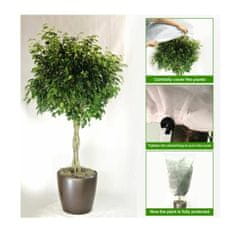 Merco Multipack 3ks Plant Cover 80x120 ochranný vak na rostliny, bílá