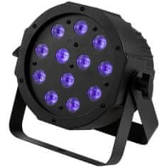 Eurolite LED SLS-12 UV Floor, 12x1W UV LED, DMX, IR