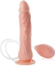 XSARA Realistický penis na přísavce dildo s výstřikem - 73883441