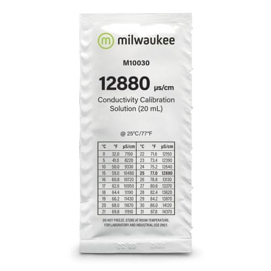 Milwaukee  kalibrační roztok EC 1,288 mS/cm 20ml BOX 25 KS