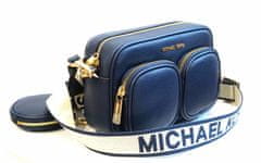 Michael Kors dámská kabelka CROSSBODY JET SET ITEM 35S2GTTC6L NAVY MD PKT XBDY W ATTCH LEATHER