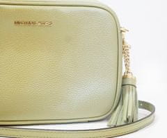 Michael Kors dámská kabelka CROSSBODY JET SET 32T8TF5M2L LIGHT SAGE MD CAMERA BAG LEATHER