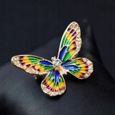 Pinets® Brož barevný motýl