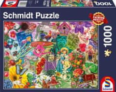 Schmidt Puzzle Zábavné zahradničení 1000 dílků