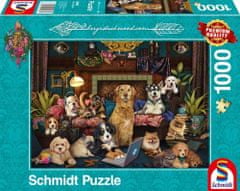 Schmidt Puzzle Pozoruhodný večer v salónku 1000 dílků