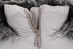 Michael Kors dámská zimní péřová bunda Nickel šedá Velikost: S