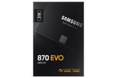Samsung 870 EVO 2TB SSD / 2,5" / SATA III / Interní