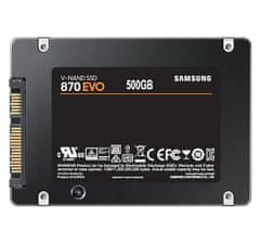 Samsung 870 EVO 500GB SSD / 2,5 / SATA III / Interní