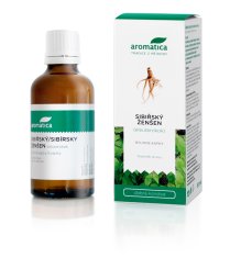 Aromatica SIBIŘSKÝ ŽENŠEN ELEUTEROKOK BYLINNÉ KAPKY AROMATICA 50ML