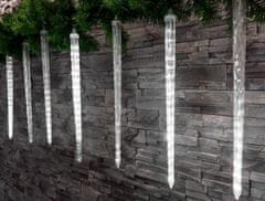 MAGIC HOME Řetěz Vánoce Icicle 288 LED studená bílá, 8 rampouchů, vodopádový efekt