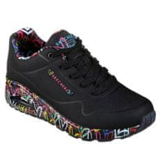 Skechers Boty černé 40 EU Uno Loving Love