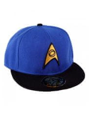 Grooters Snapback kšiltovka Star Trek - Modrá, logo