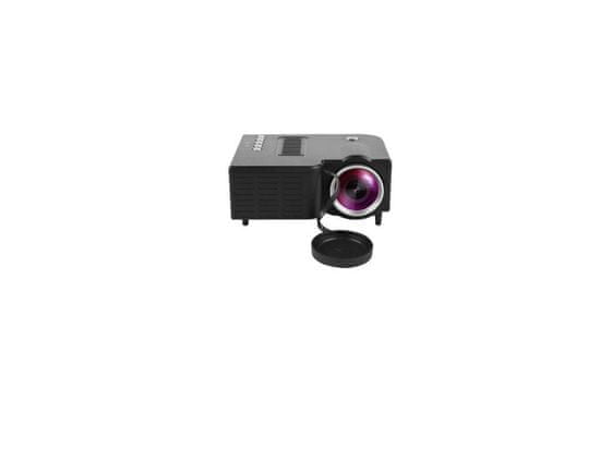 commshop Domácí projektor HD 1080P - černý