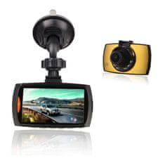 AUR Přenosná HD kamera do auta se senzorem pohybu, nočním viděním a širokým úhlem snímání